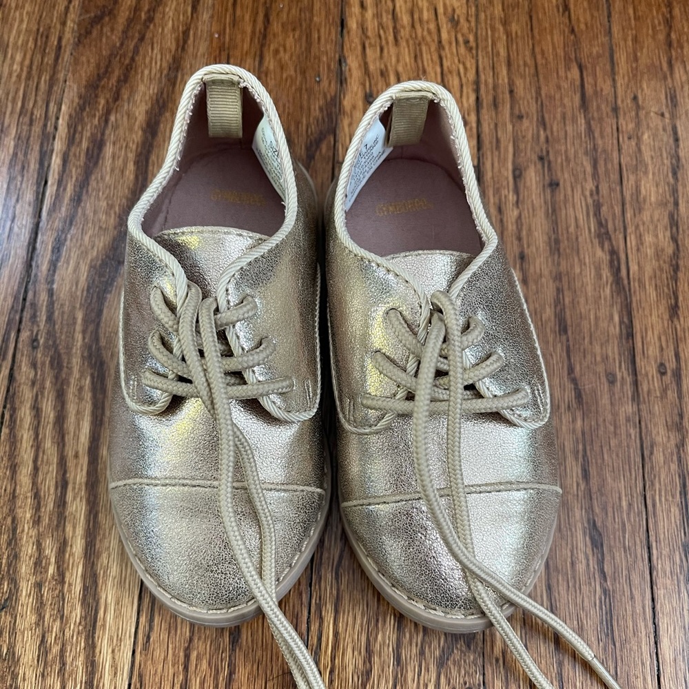 Gymboree 7 Toddler good Oxford laced shoes